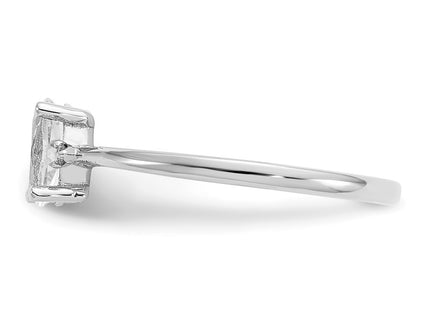 14k White Gold Rings Style XBR217 - Classique Jewelry Inc.