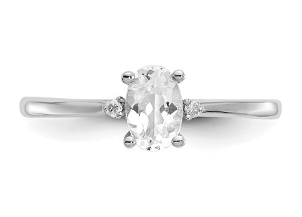 14k White Gold Rings Style XBR217 - Classique Jewelry Inc.
