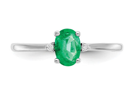 14k White Gold Rings Style XBR218 - Classique Jewelry Inc.
