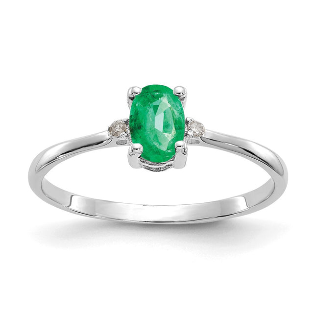 14k White Gold Rings Style XBR218 - Classique Jewelry Inc.