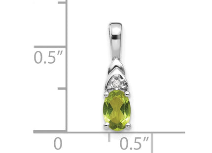14k White Gold Pendants Style XBS255 - Classique Jewelry Inc.