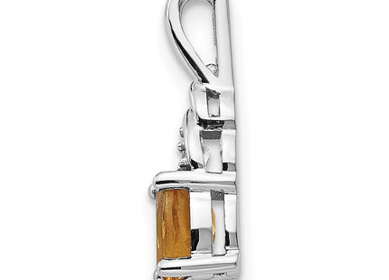 14k White Gold Pendants Style XBS258 - Classique Jewelry Inc.