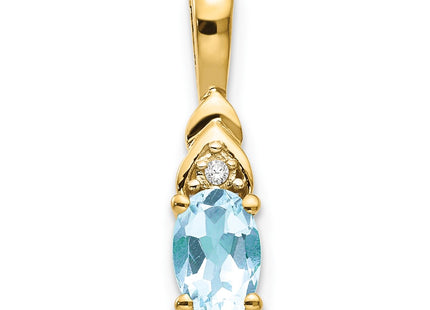 14k Yellow Gold Pendants Style XBS276 - Classique Jewelry Inc.