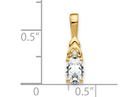 14k Yellow Gold Pendants Style XBS277 - Classique Jewelry Inc.