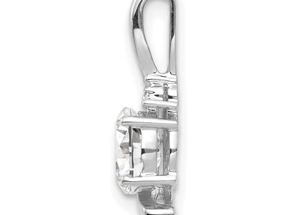 14k White Gold Pendants Style XBS385 - Classique Jewelry Inc.