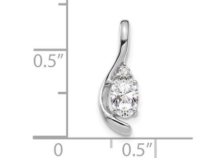 14k White Gold Pendants Style XBS385 - Classique Jewelry Inc.