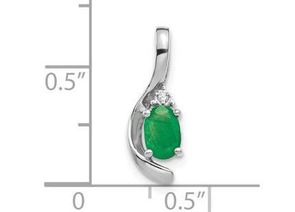 14k White Gold Pendants Style XBS386 - Classique Jewelry Inc.