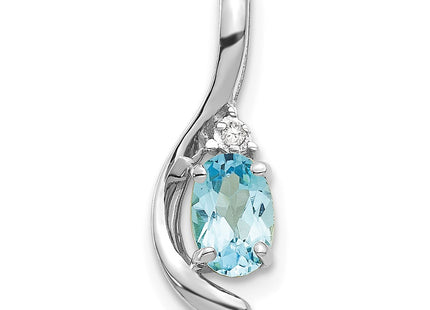 14k White Gold Pendants Style XBS403 - Classique Jewelry Inc.
