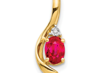 14k Yellow Gold Pendants Style XBS424 - Classique Jewelry Inc.