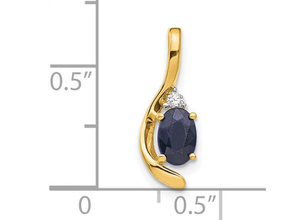 14k Yellow Gold Pendants Style XBS436 - Classique Jewelry Inc.