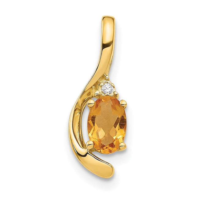 14k Yellow Gold Pendants Style XBS438 - Classique Jewelry Inc.