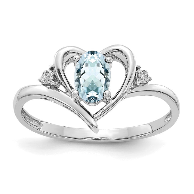 14k White Gold Rings Style XBS446 - Classique Jewelry Inc.