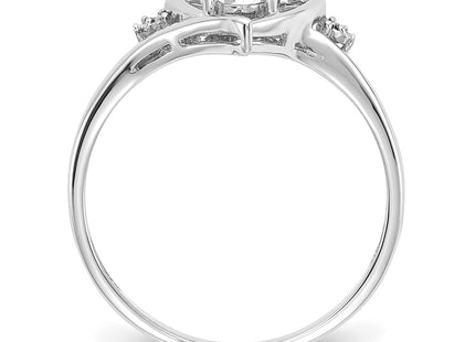 14k White Gold Rings Style XBS447 - Classique Jewelry Inc.