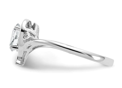 14k White Gold Rings Style XBS447 - Classique Jewelry Inc.