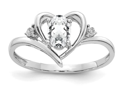 14k White Gold Rings Style XBS447 - Classique Jewelry Inc.