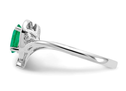 14k White Gold Rings Style XBS448 - Classique Jewelry Inc.