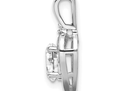 14k White Gold Pendants Style XBS457 - Classique Jewelry Inc.
