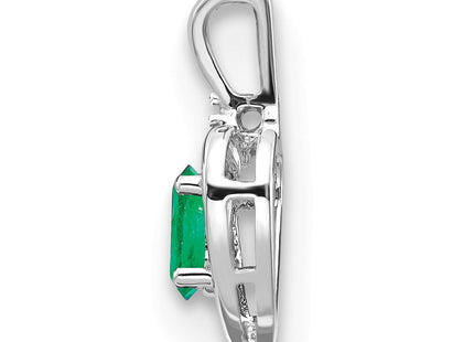 14k White Gold Pendants Style XBS458 - Classique Jewelry Inc.