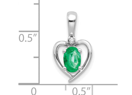 14k White Gold Pendants Style XBS458 - Classique Jewelry Inc.
