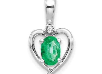 14k White Gold Pendants Style XBS458 - Classique Jewelry Inc.