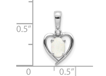 14k White Gold Pendants Style XBS473 - Classique Jewelry Inc.