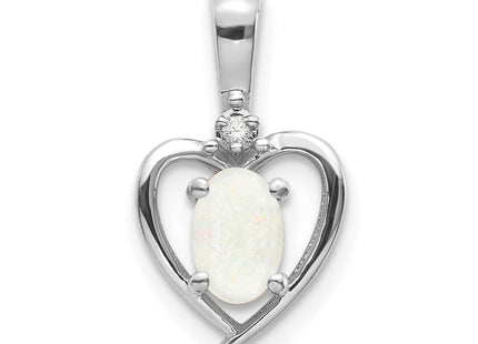 14k White Gold Pendants Style XBS473 - Classique Jewelry Inc.