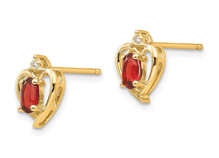 14k Yellow Gold Earrings Style XBS478 - Classique Jewelry Inc.
