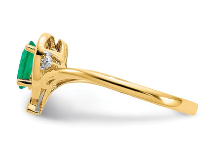 14k Yellow Gold Rings Style XBS484 - Classique Jewelry Inc.