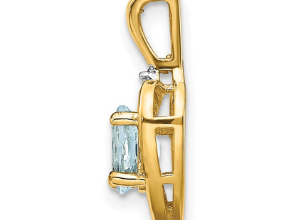 14k Yellow Gold Pendants Style XBS492 - Classique Jewelry Inc.