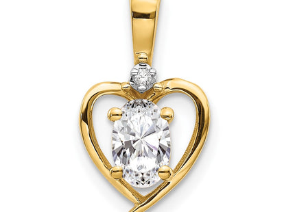 14k Yellow Gold Pendants Style XBS493 - Classique Jewelry Inc.