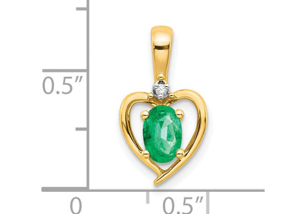 14k Yellow Gold Pendants Style XBS494 - Classique Jewelry Inc.