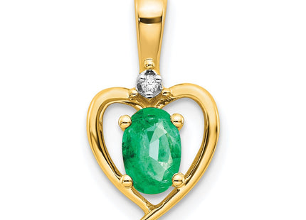 14k Yellow Gold Pendants Style XBS494 - Classique Jewelry Inc.