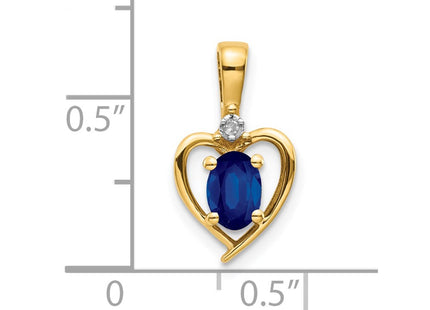 14k Yellow Gold Pendants Style XBS508 - Classique Jewelry Inc.