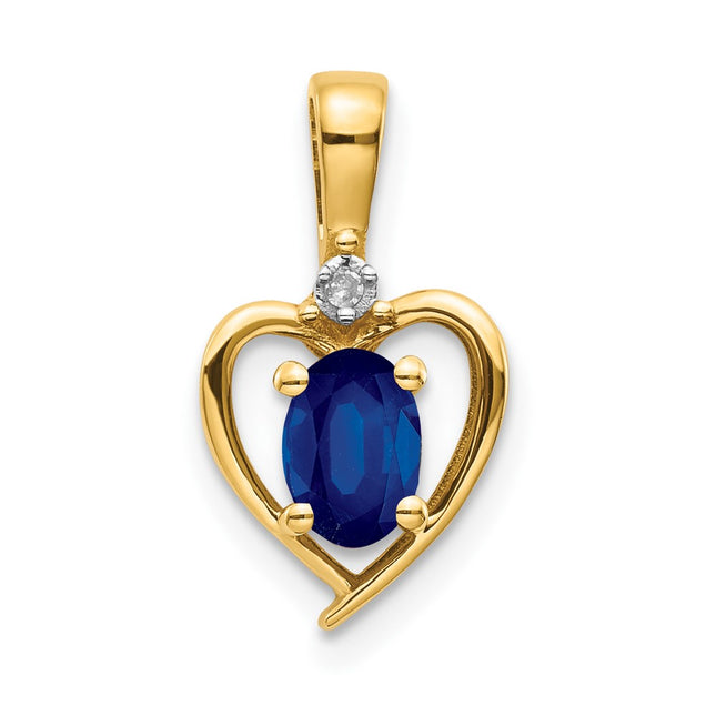 14k Yellow Gold Pendants Style XBS508 - Classique Jewelry Inc.