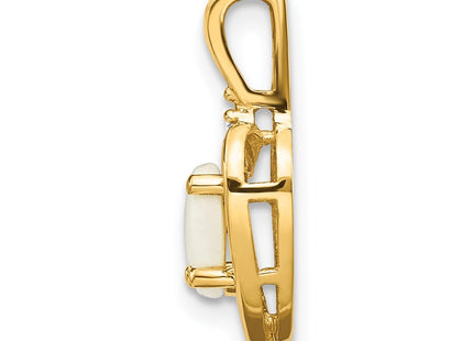 14k Yellow Gold Pendants Style XBS509 - Classique Jewelry Inc.