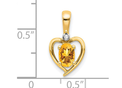 14k Yellow Gold Pendants Style XBS510 - Classique Jewelry Inc.