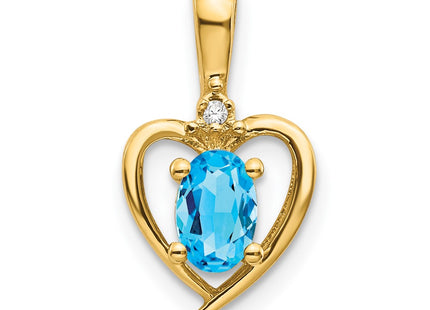 14k Yellow Gold Pendants Style XBS511 - Classique Jewelry Inc.