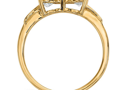 14k Yellow Gold Rings Style XBS518 - Classique Jewelry Inc.
