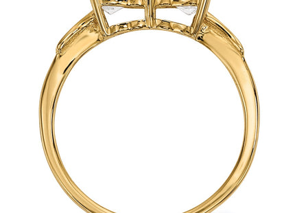 14k Yellow Gold Rings Style XBS519 - Classique Jewelry Inc.