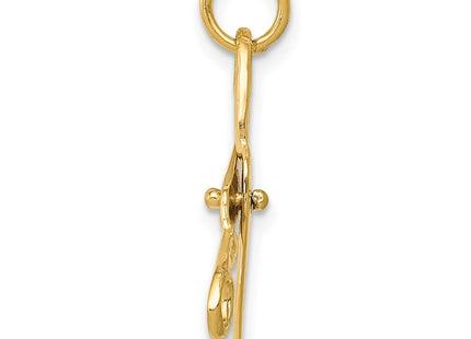 14k Yellow Gold Jewelry Style XCH125 - Classique Jewelry Inc.