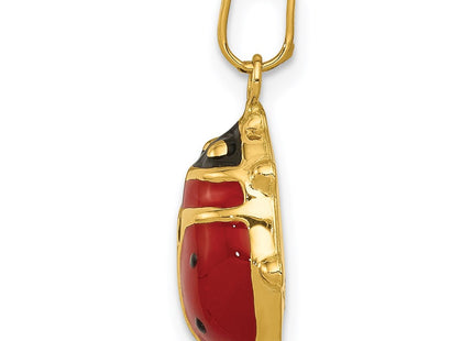 14K gold charm, alternate view