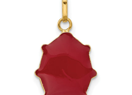 14K gold charm, another view
