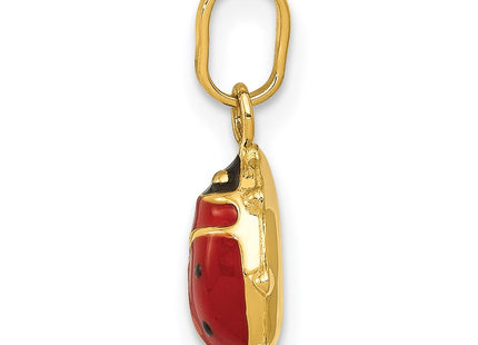 14K gold charm, alternate view