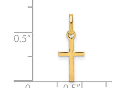 14k Small Cross Charm (Style XCH234)
