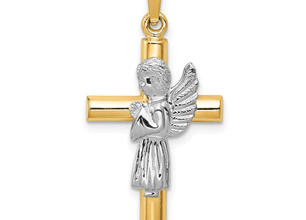 14k Two-tone Pendants Style XCH269 - Classique Jewelry Inc.