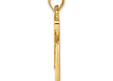 14k Yellow Gold Pendants Style XCH370 - Classique Jewelry Inc.