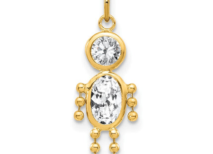 14k Yellow Gold Jewelry Style XCK163 - Classique Jewelry Inc.