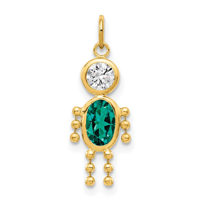 14k Yellow Gold Jewelry Style XCK165 - Classique Jewelry Inc.