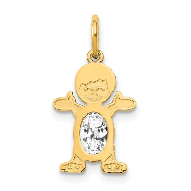 14k Yellow Gold Jewelry Style XCK17 - Classique Jewelry Inc.