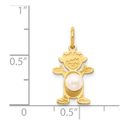 14K Girl FW Cultured Pearl-June
